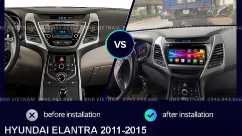 Màn hình DVD Android xe Hyundai Elantra 2011 - 2015 | Zestech Z800 New